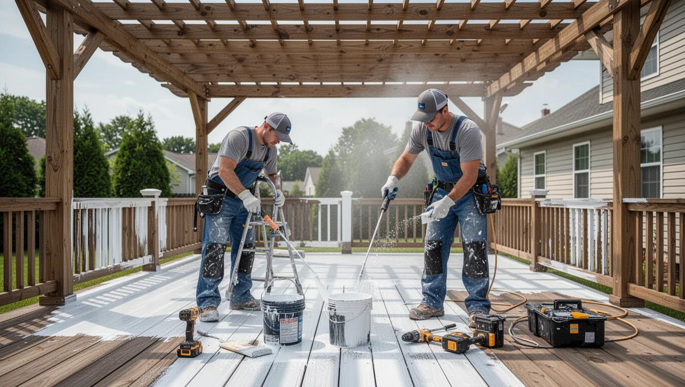 Deck & Pergola Staining